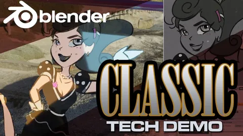 1930s Cell Shading - Blender shaders