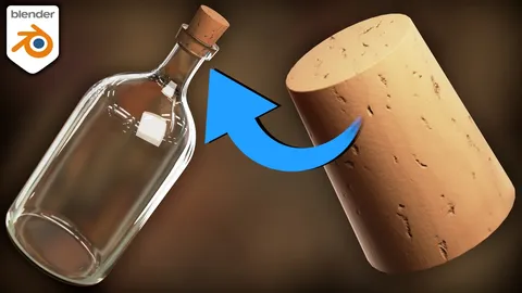 Procedural Cork Materials - Blender shaders