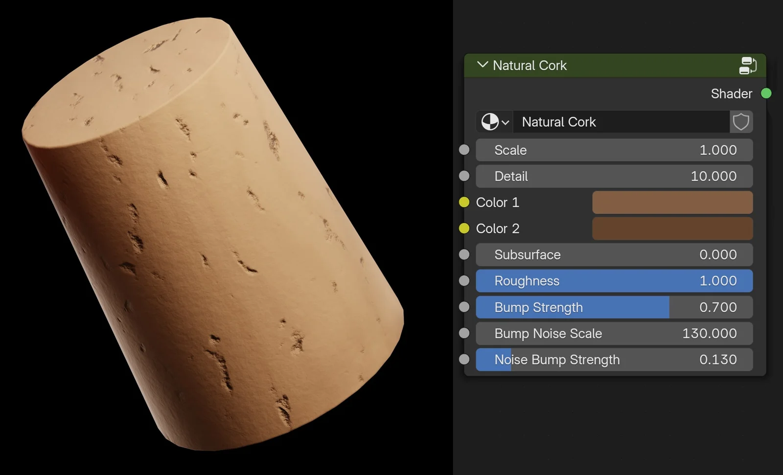 Procedural Cork Materials screenshot 4