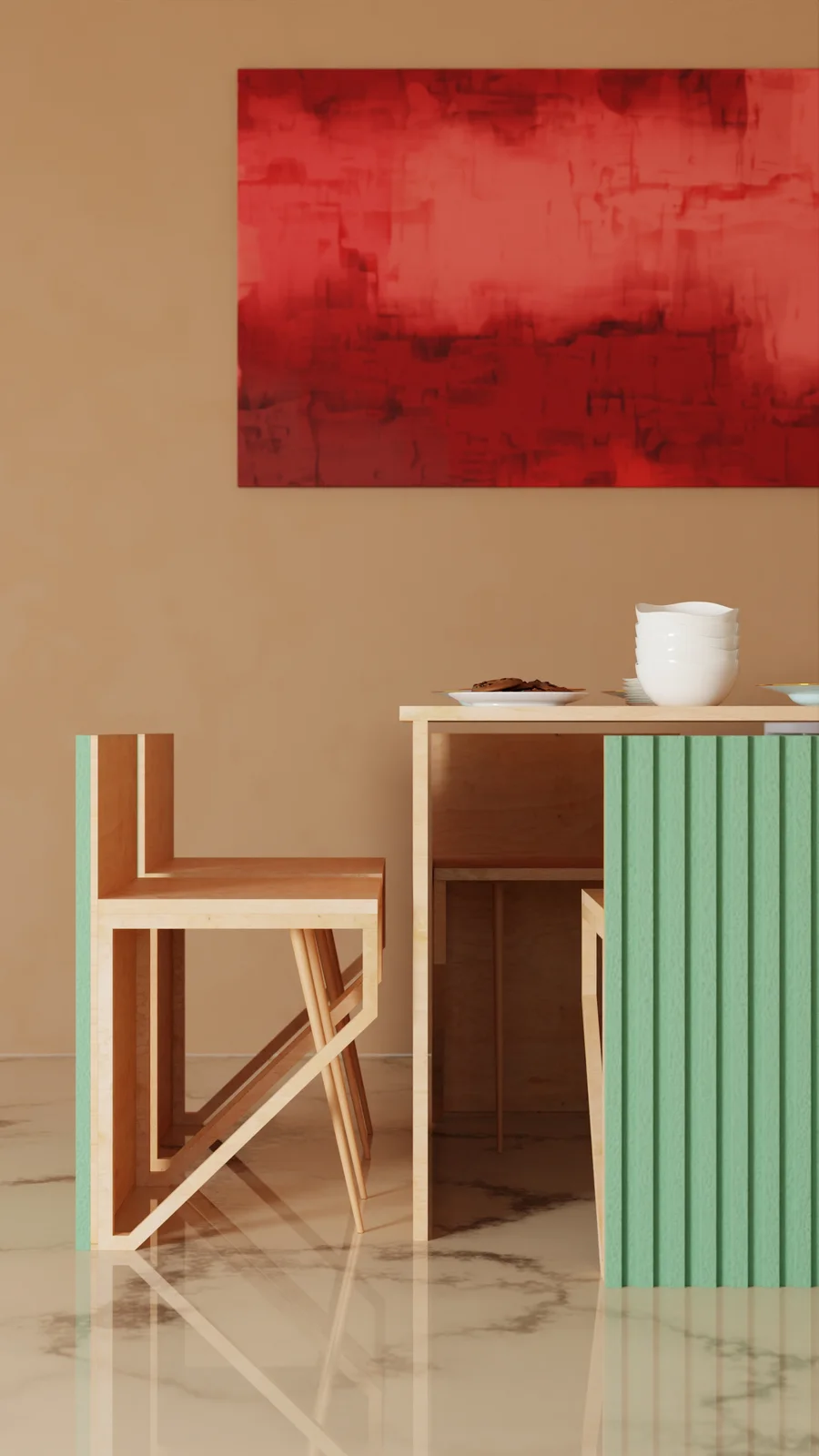 Folding Desk Workstation screenshot 2