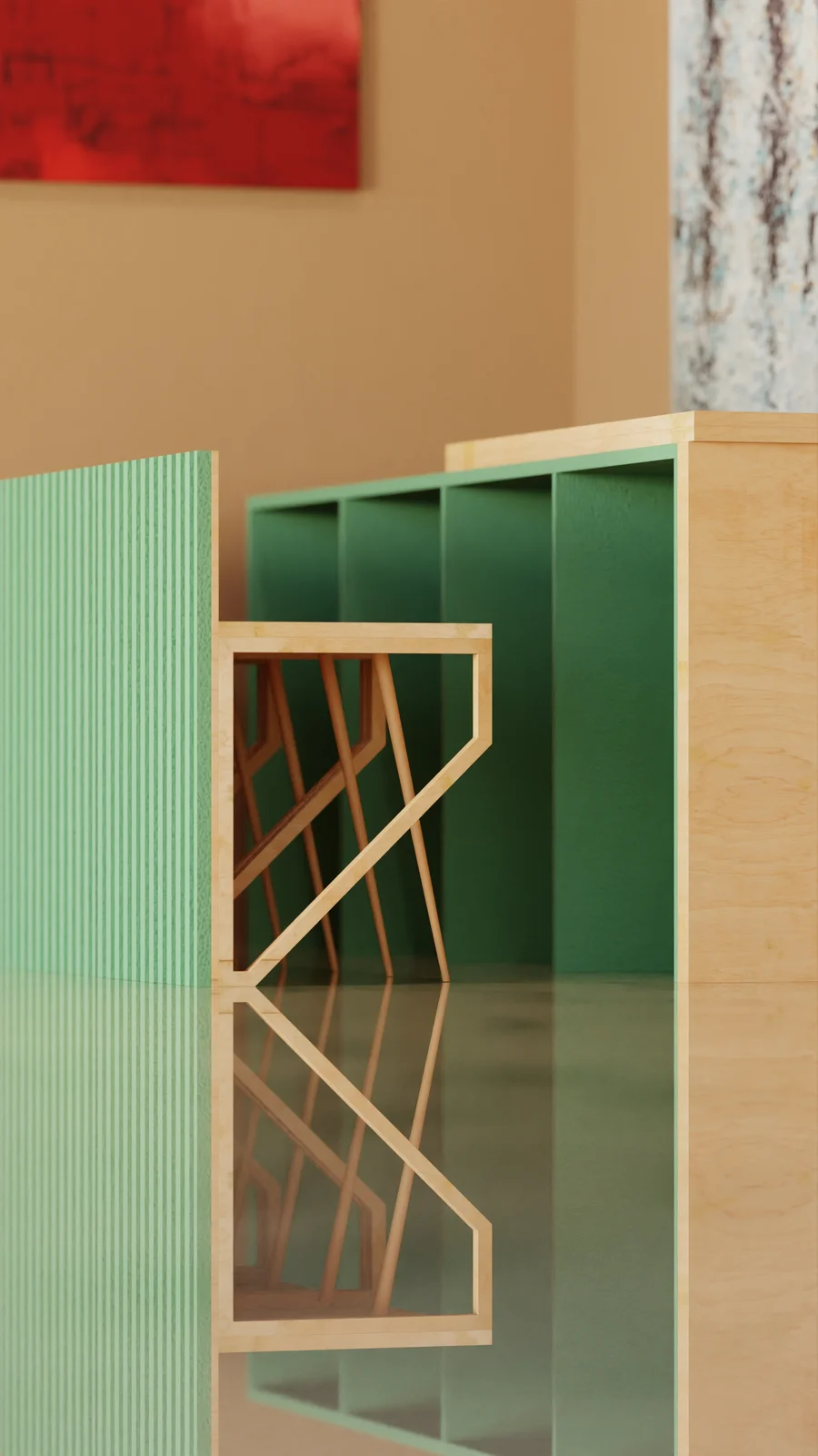 Folding Desk Workstation screenshot 4