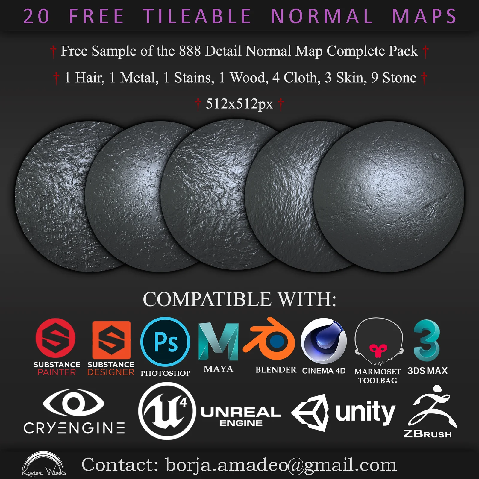 20 Detail Normal Maps screenshot 3