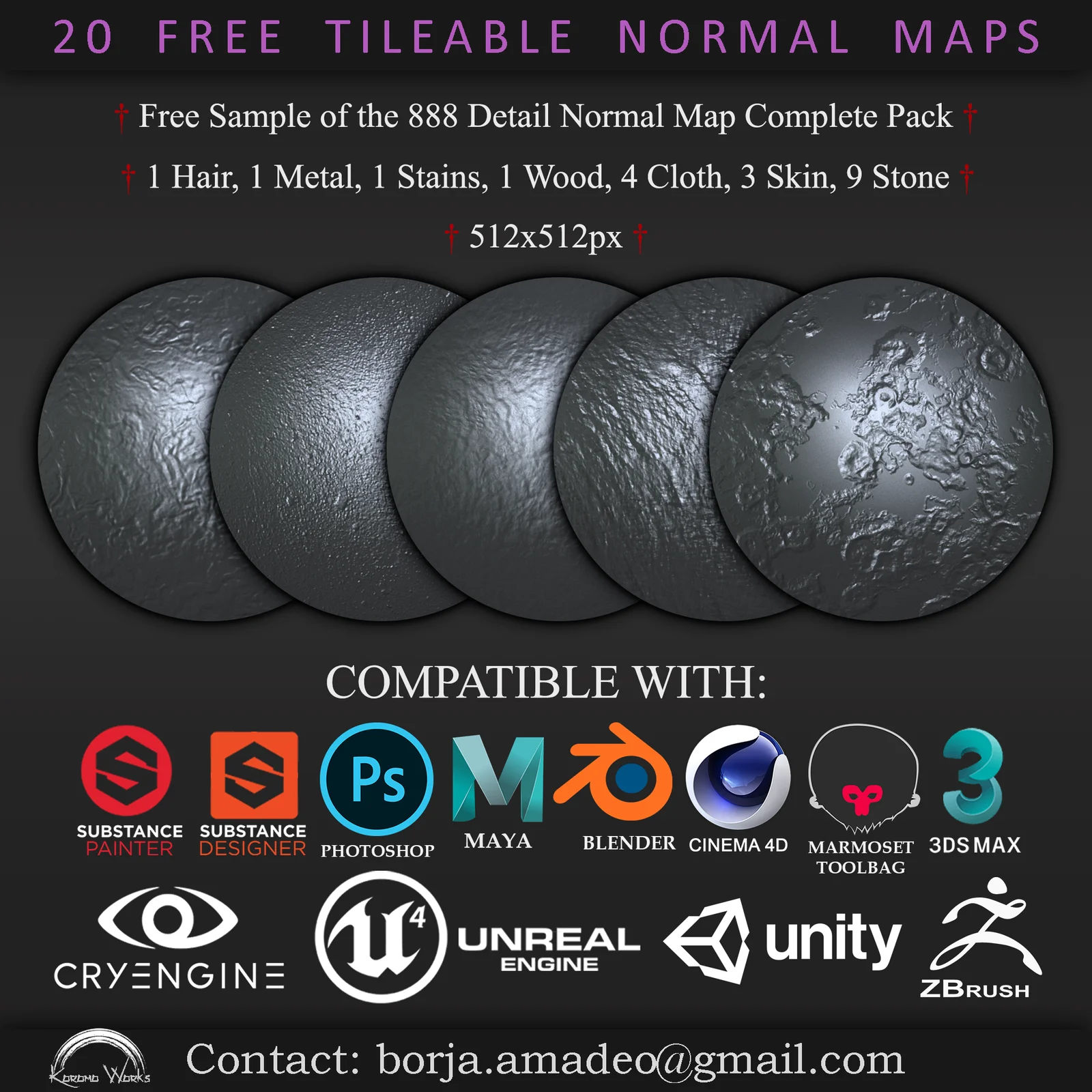 20 Detail Normal Maps screenshot 4