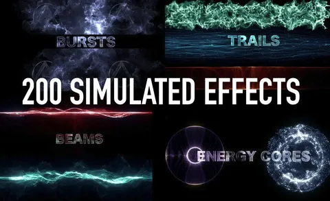 FX Alpha Asset Library - Blender textures & materials