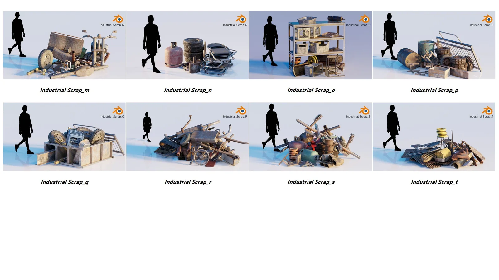 Industrial Debris Scrap Pack screenshot 7