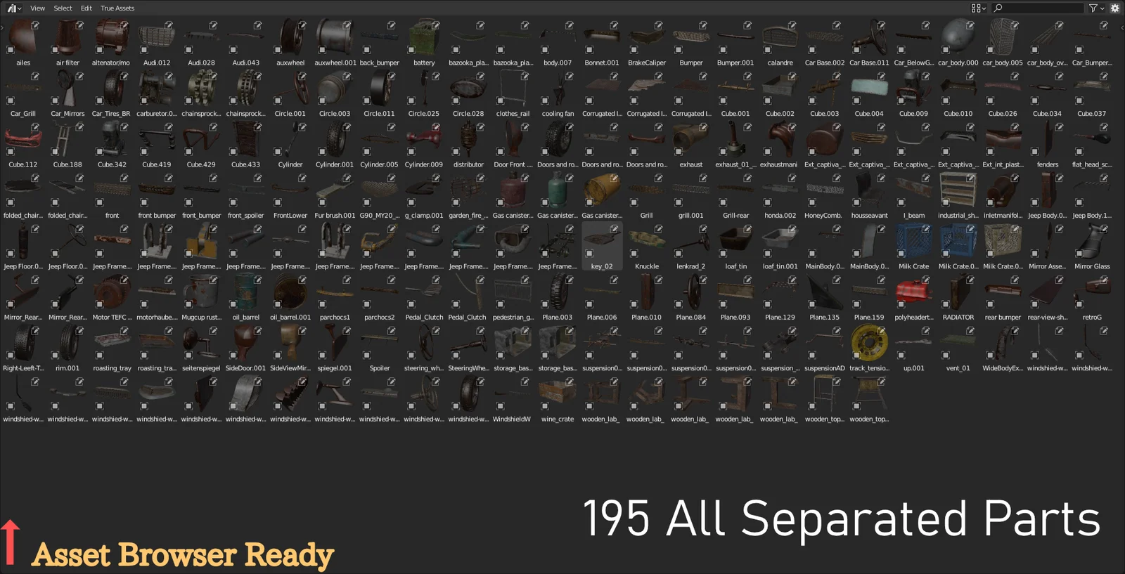 Industrial Debris Scrap Pack screenshot 8