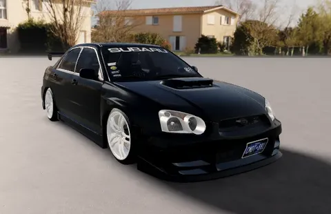 2004 STI 2000s Style - Blender 3d models