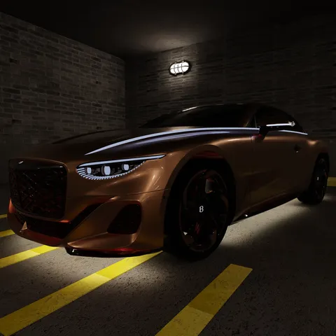 2024 Bentley Batur - Blender 3d models