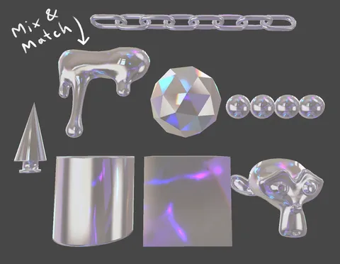 Hand-Drawn Matcap Pack - Blender textures & materials