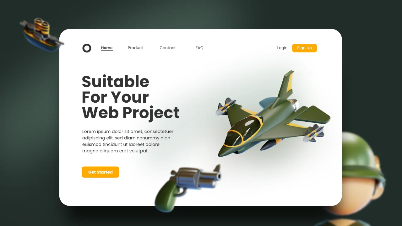 Army 3D Icons screenshot 6