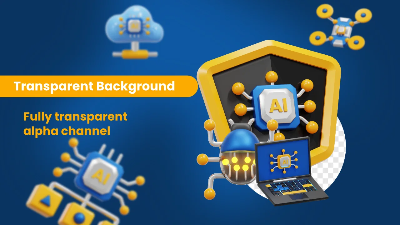 Artificial Intelligence 3D Icons screenshot 4