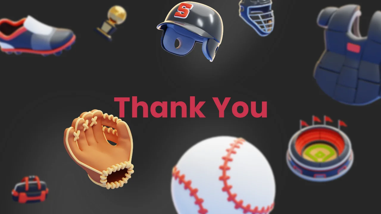 25 Baseball 3D Icons screenshot 8