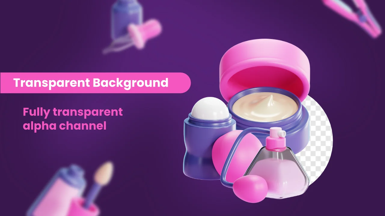 Beauty & Treatment 3D Icons screenshot 4