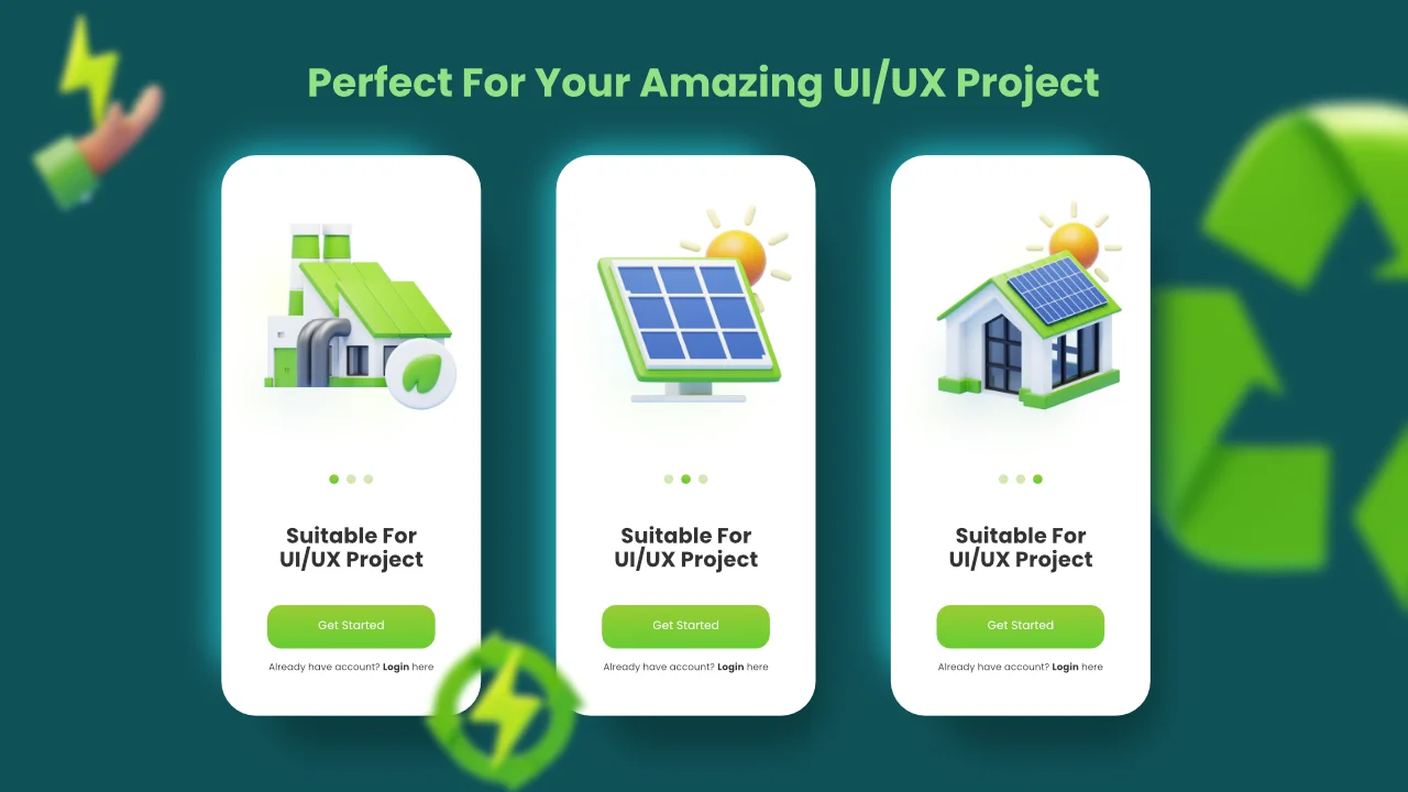 Clean Energy & Ecology Icons screenshot 5