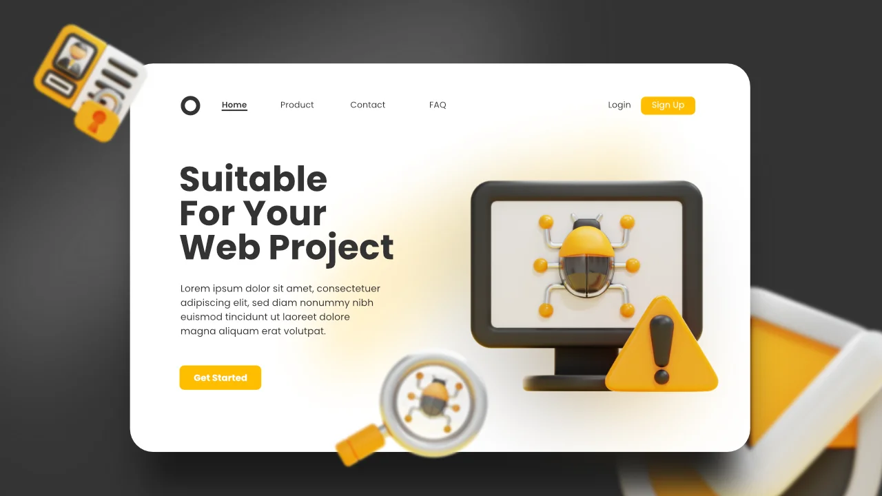Cyber Security 3D Icons screenshot 6