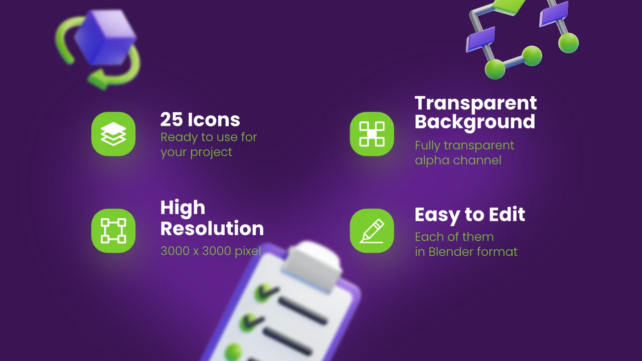 Design Thinking 3D Icons screenshot 2