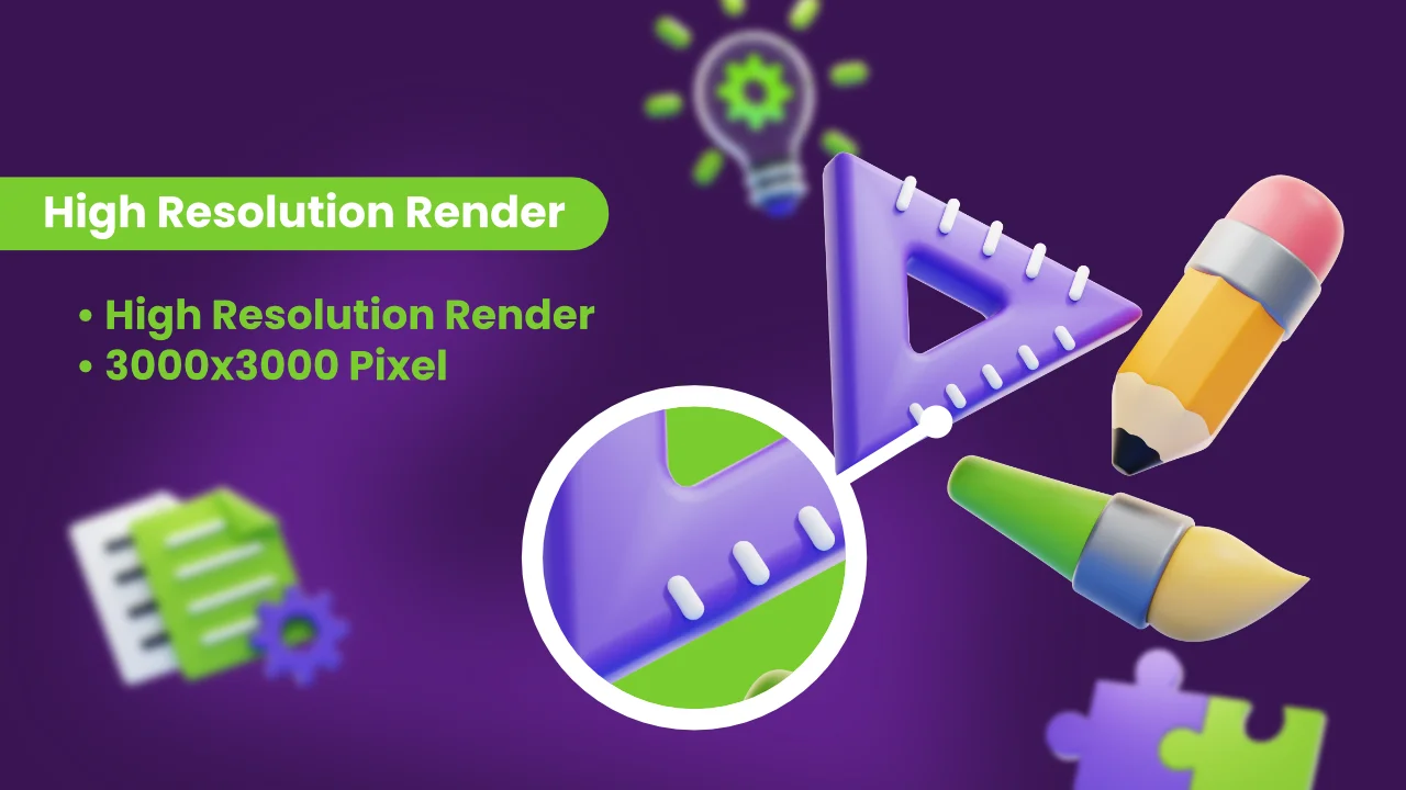 Design Thinking 3D Icons screenshot 3