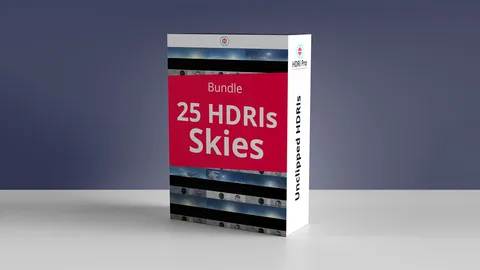 25 HDRI Skies - Blender lighting & hdris