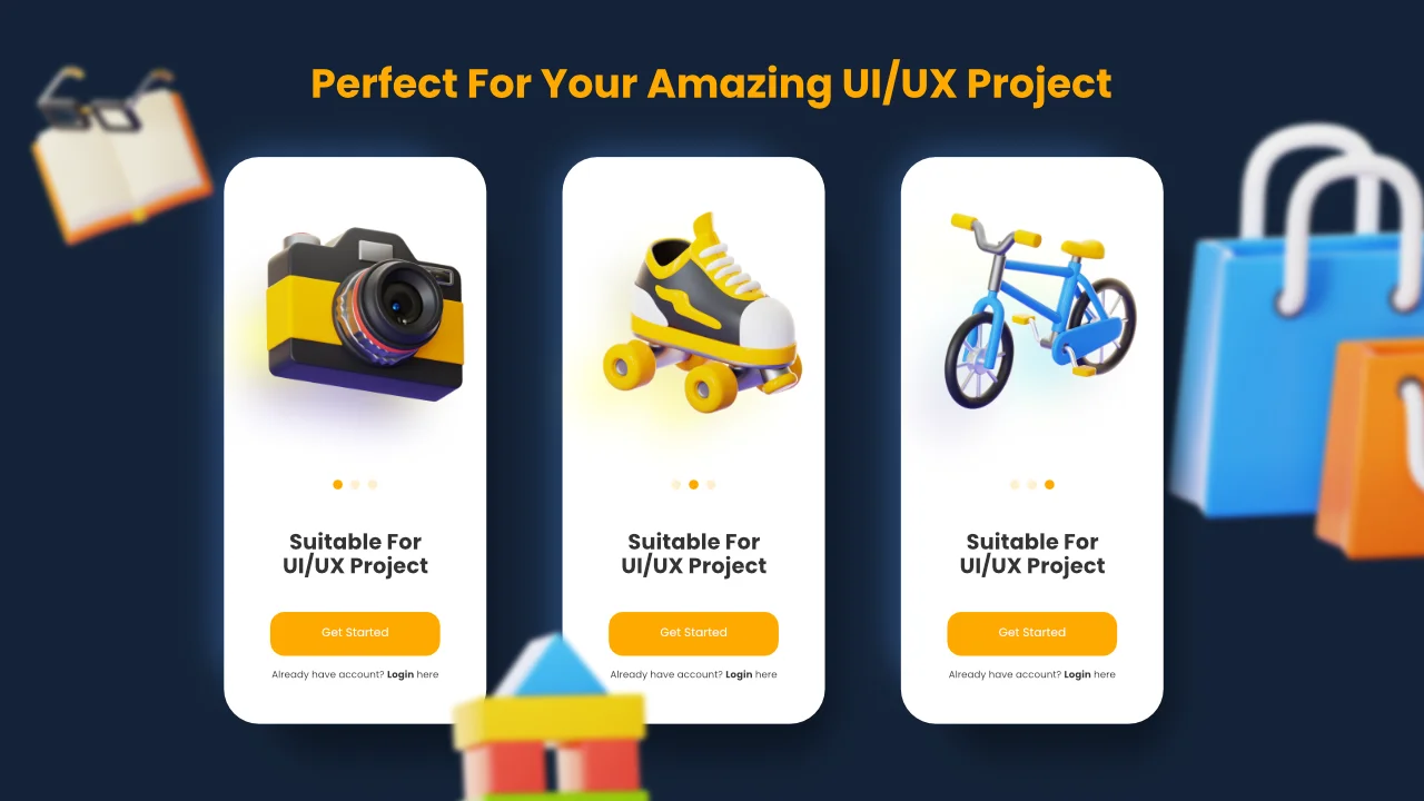 25 Hobbies 3D Icons screenshot 5