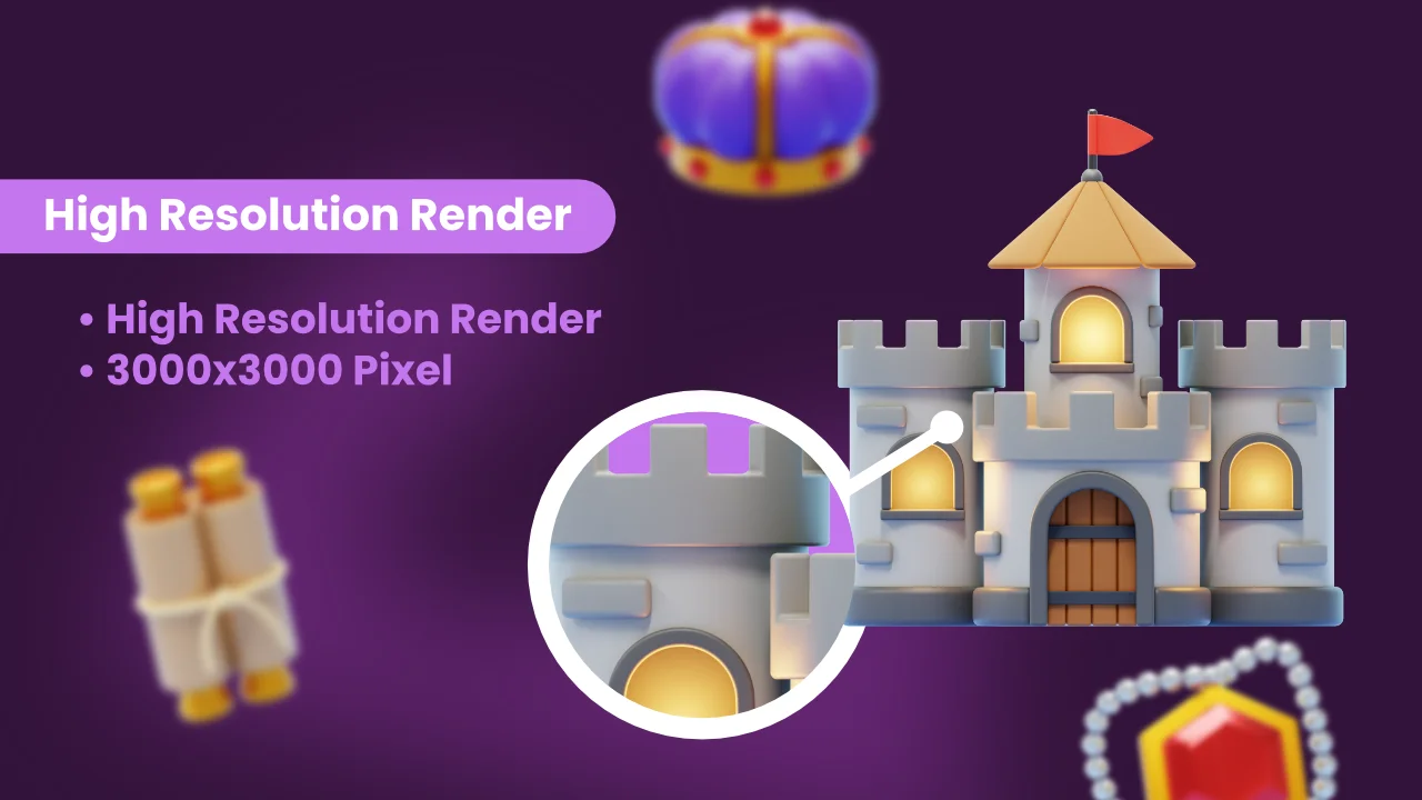 Medieval Ages 3D Icons screenshot 3
