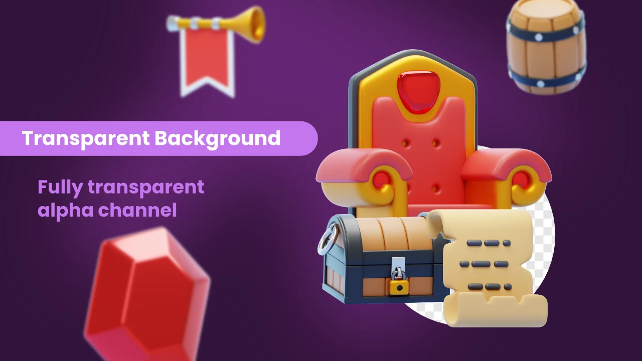 Medieval Ages 3D Icons screenshot 4