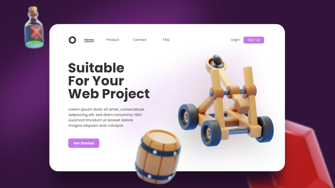 Medieval Ages 3D Icons screenshot 6