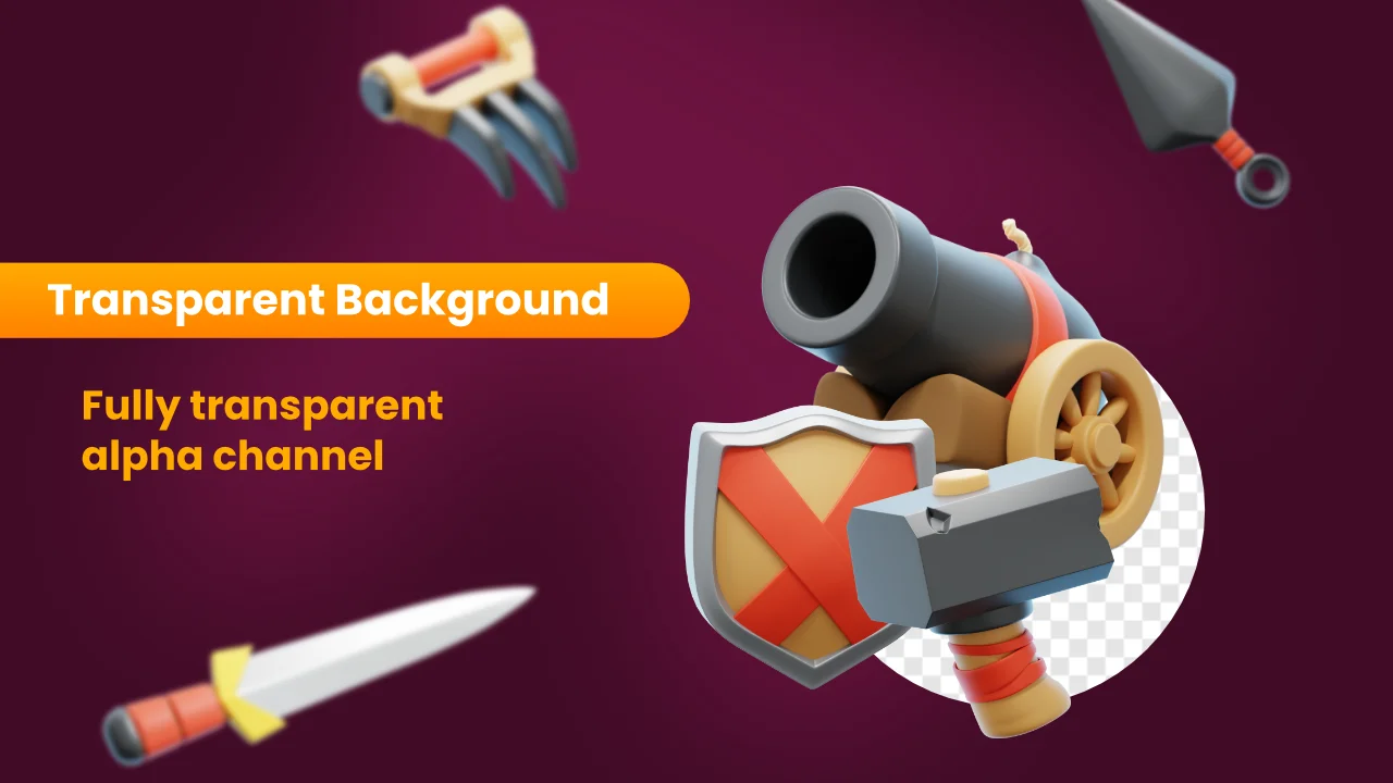 Medieval Weapon 3D Icons screenshot 4