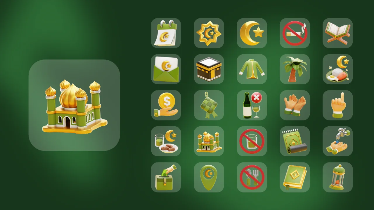 Ramadhan & Eid Mubarak Icons screenshot 7