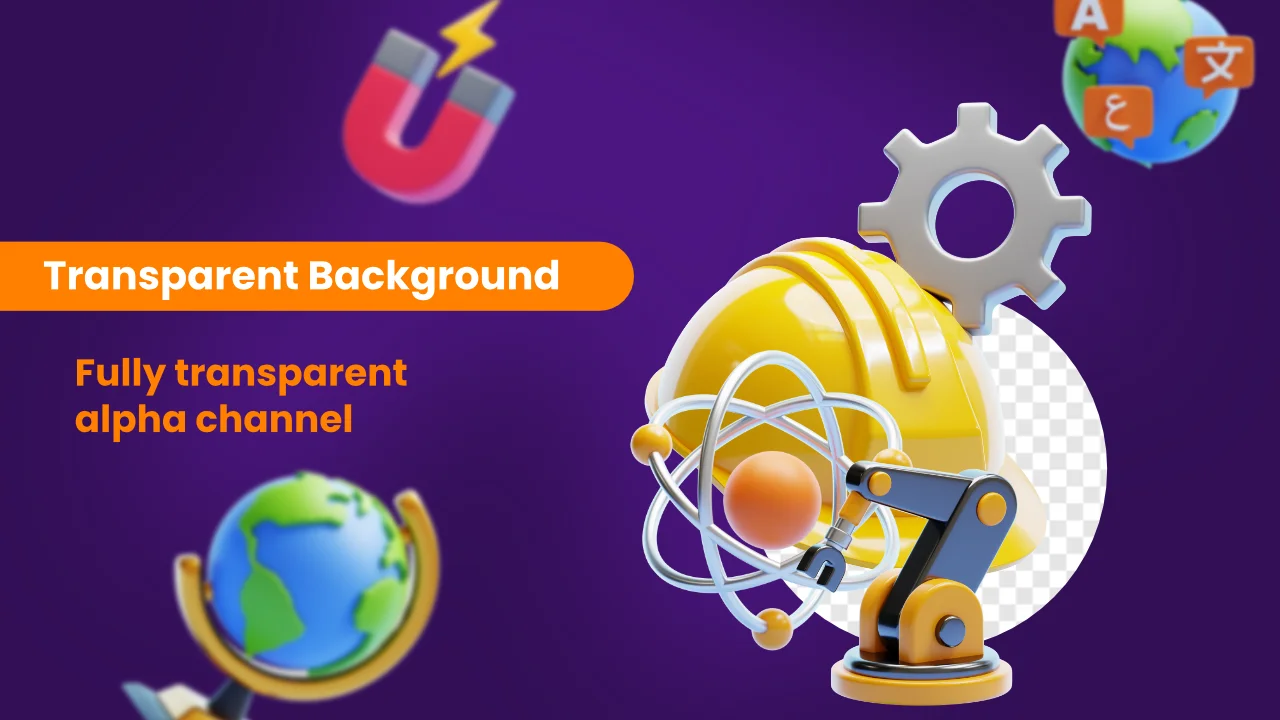 Science 3D Icons screenshot 4