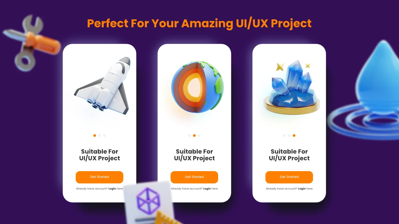 Science 3D Icons screenshot 5