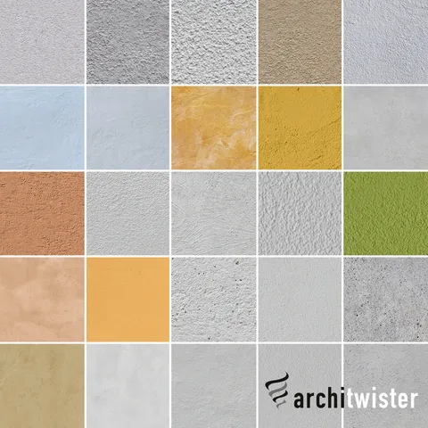 25 Seamless Plaster Textures - Blender textures & materials