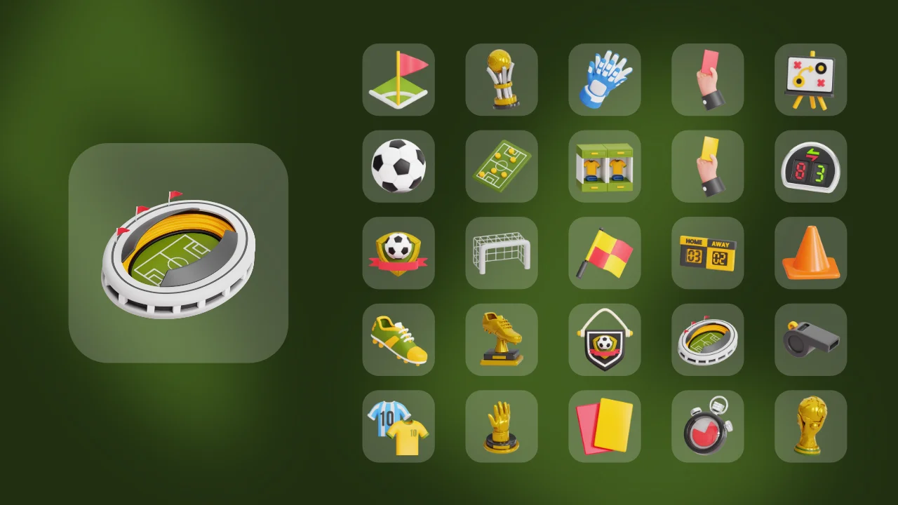World Cup 3D Icons screenshot 7