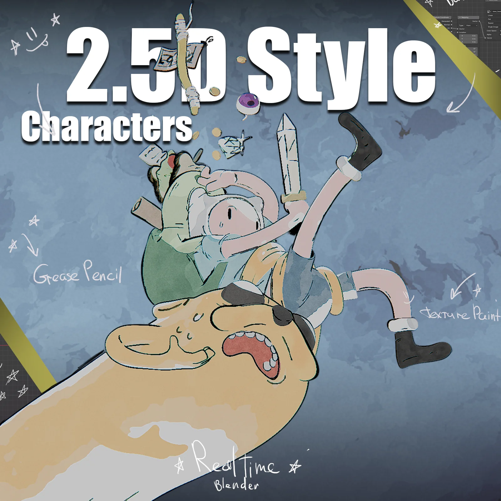 2.5D Characters screenshot 2