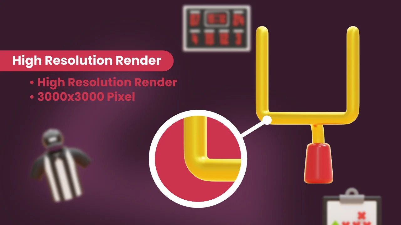 American Football 3D Icons screenshot 3