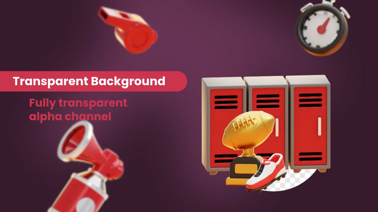 American Football 3D Icons screenshot 4