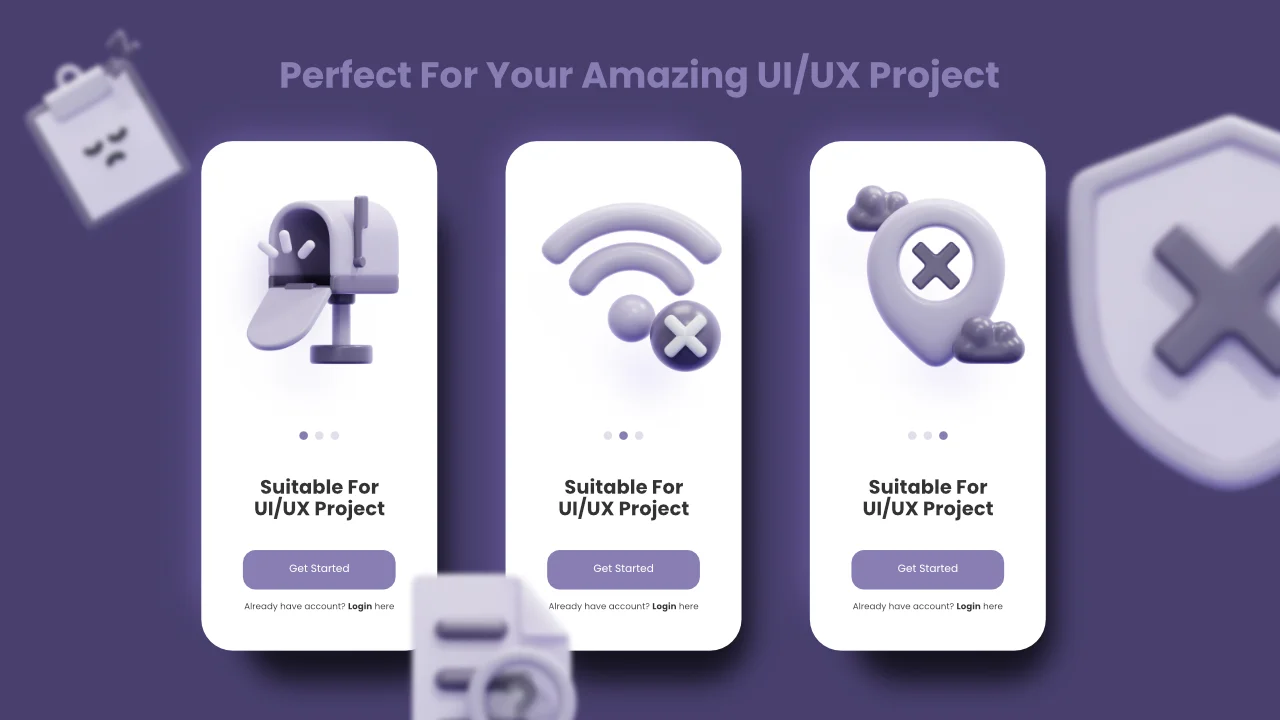 Empty States 3D Icons screenshot 5