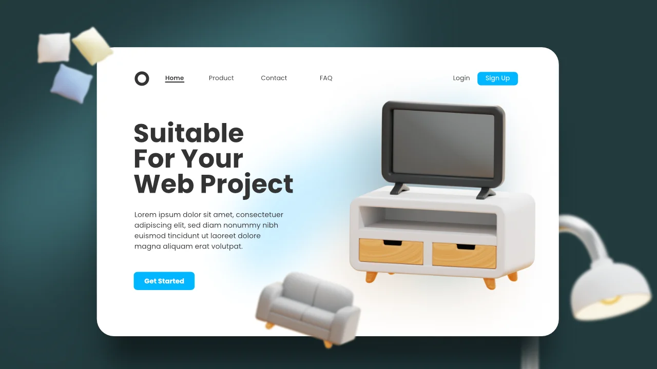 Living Room 3D Icons screenshot 6