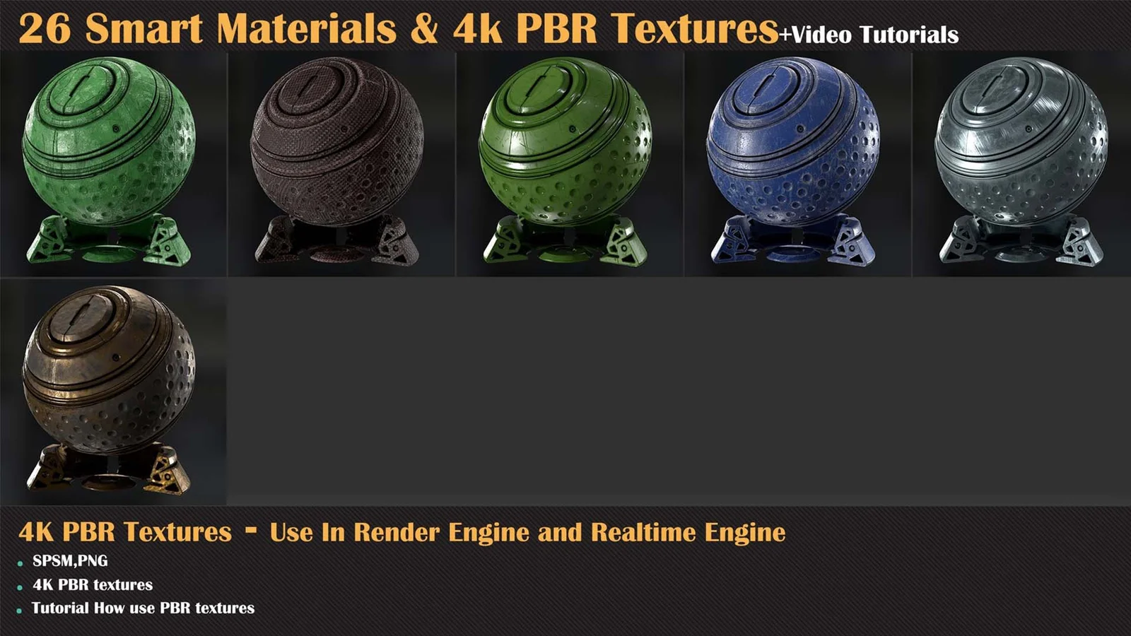 26 Materials & Textures Vol 01 screenshot 4