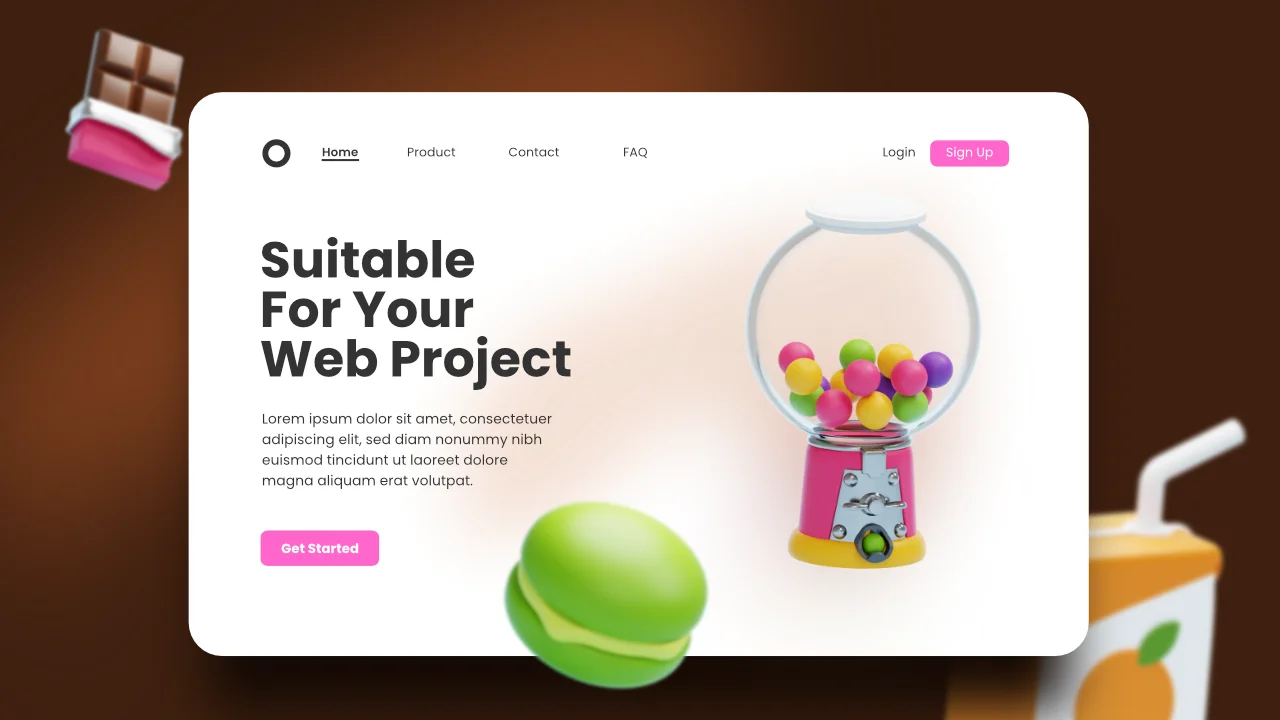 Sweets And Candies 3D Icons screenshot 6