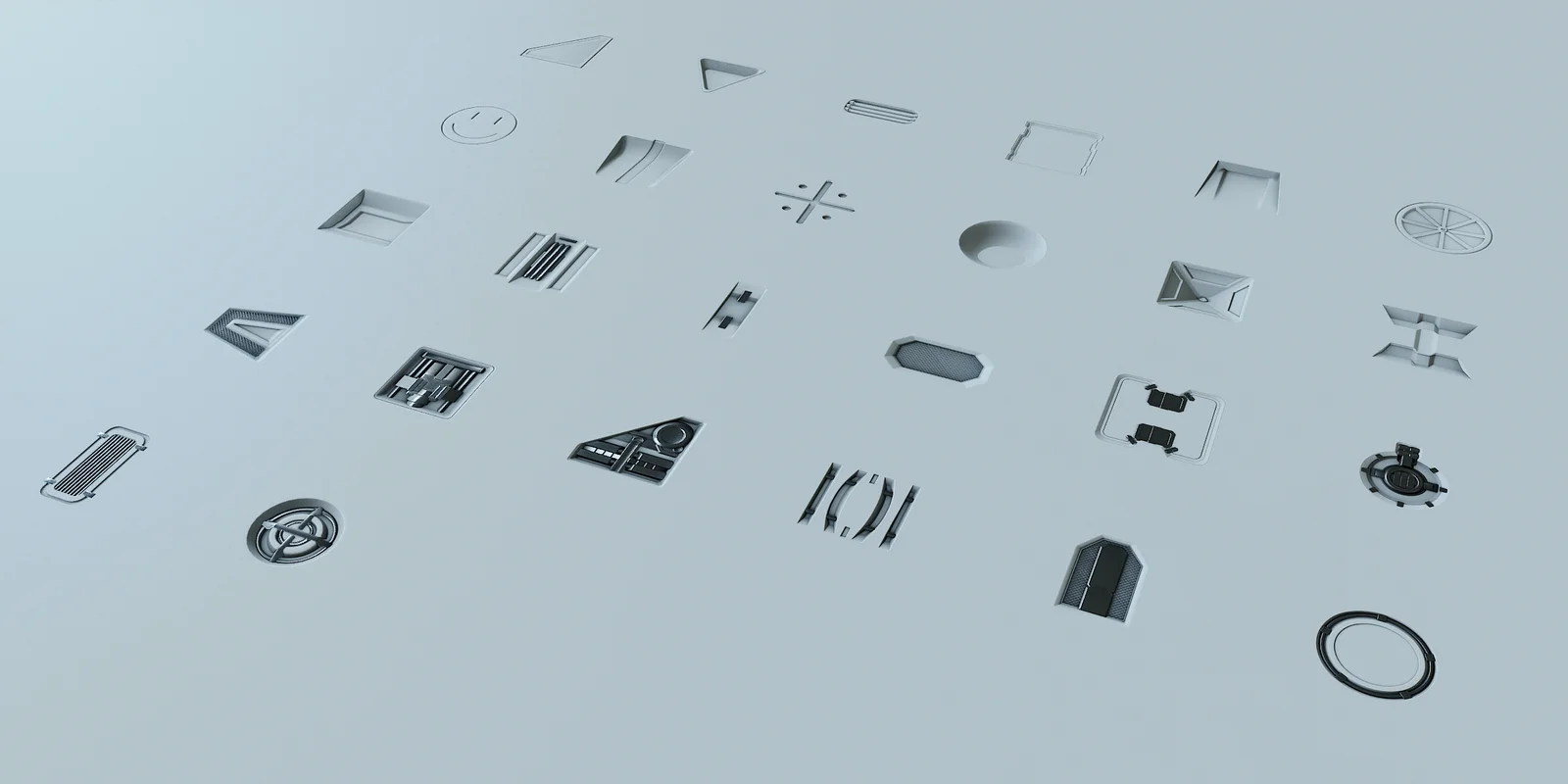 26 Hard Surface Decals screenshot 2