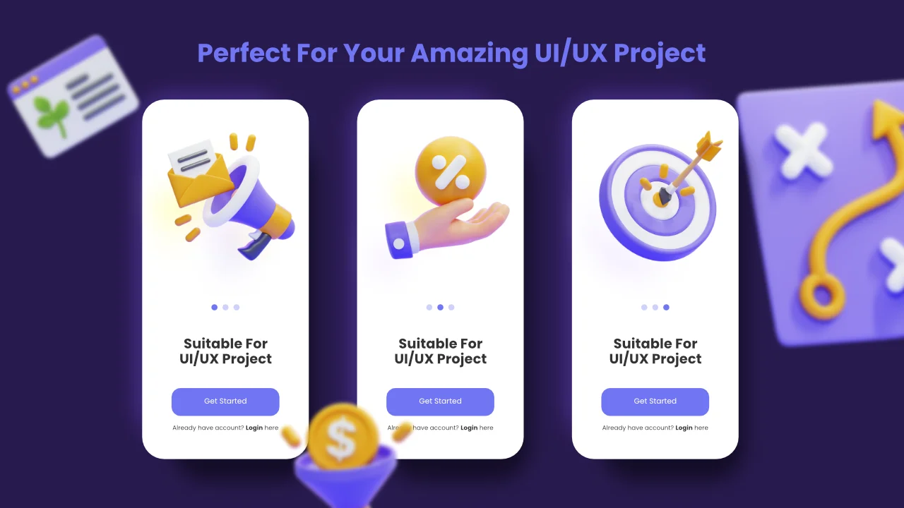 Business & Marketing 3D Icons screenshot 5