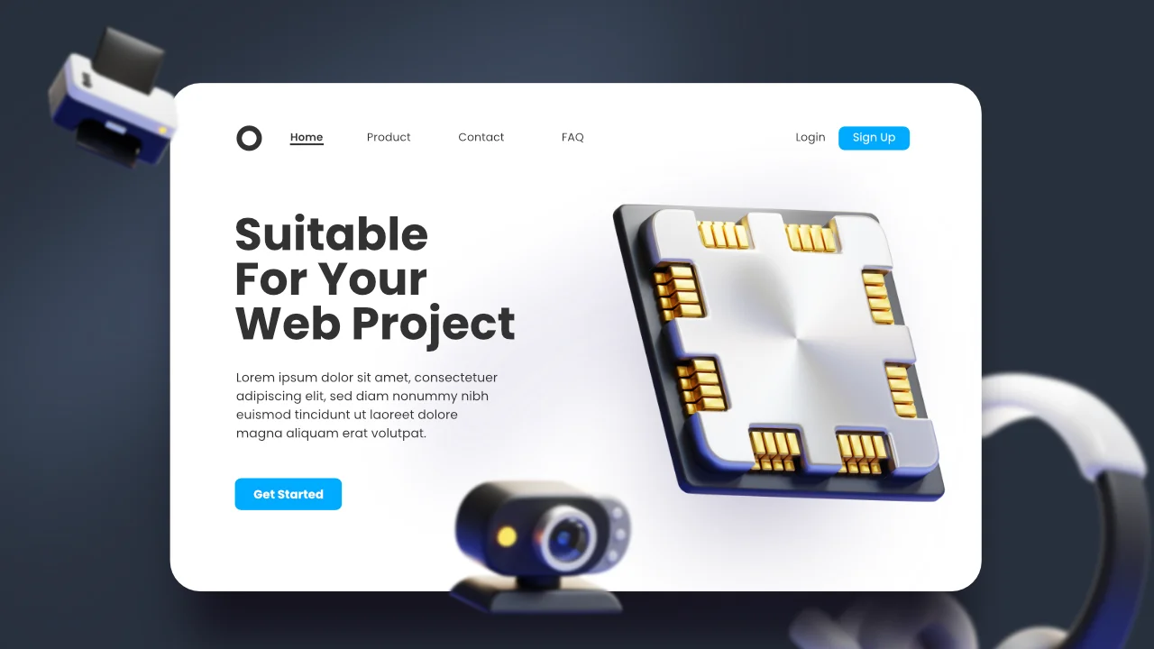 Computer & Peripherals 3D Icons screenshot 6