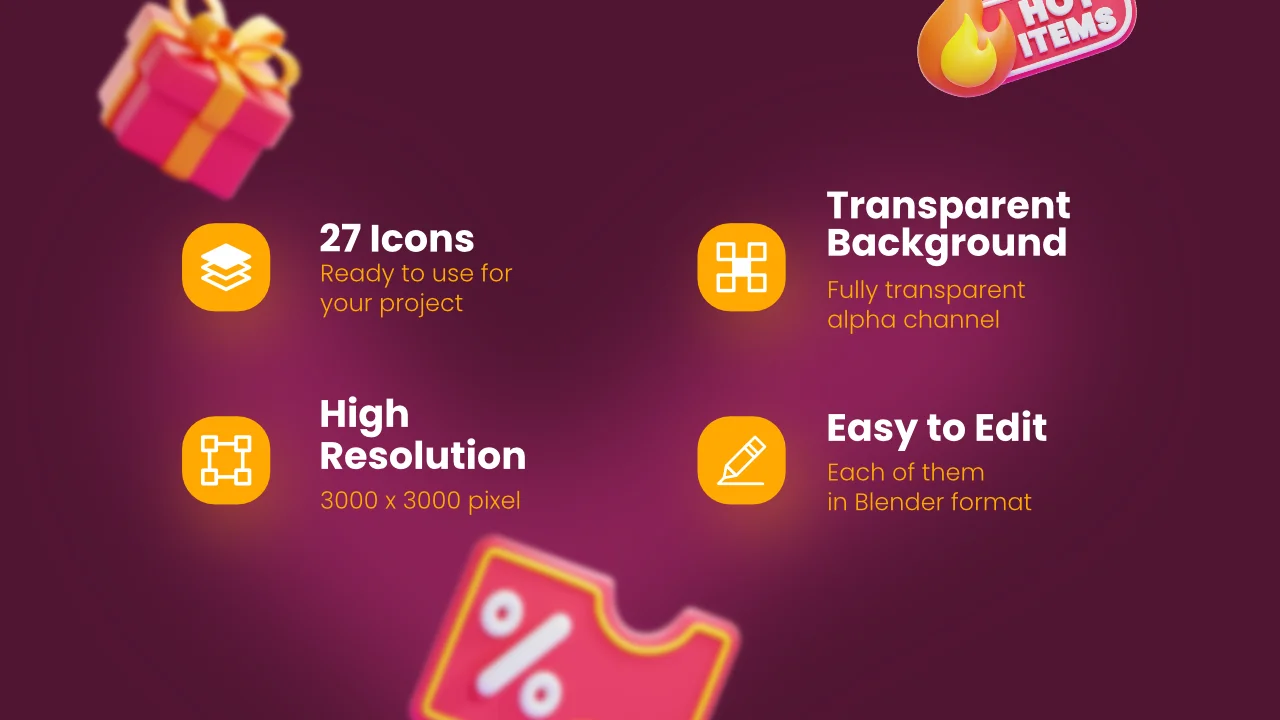 Discount & Offers 3D Icons screenshot 2