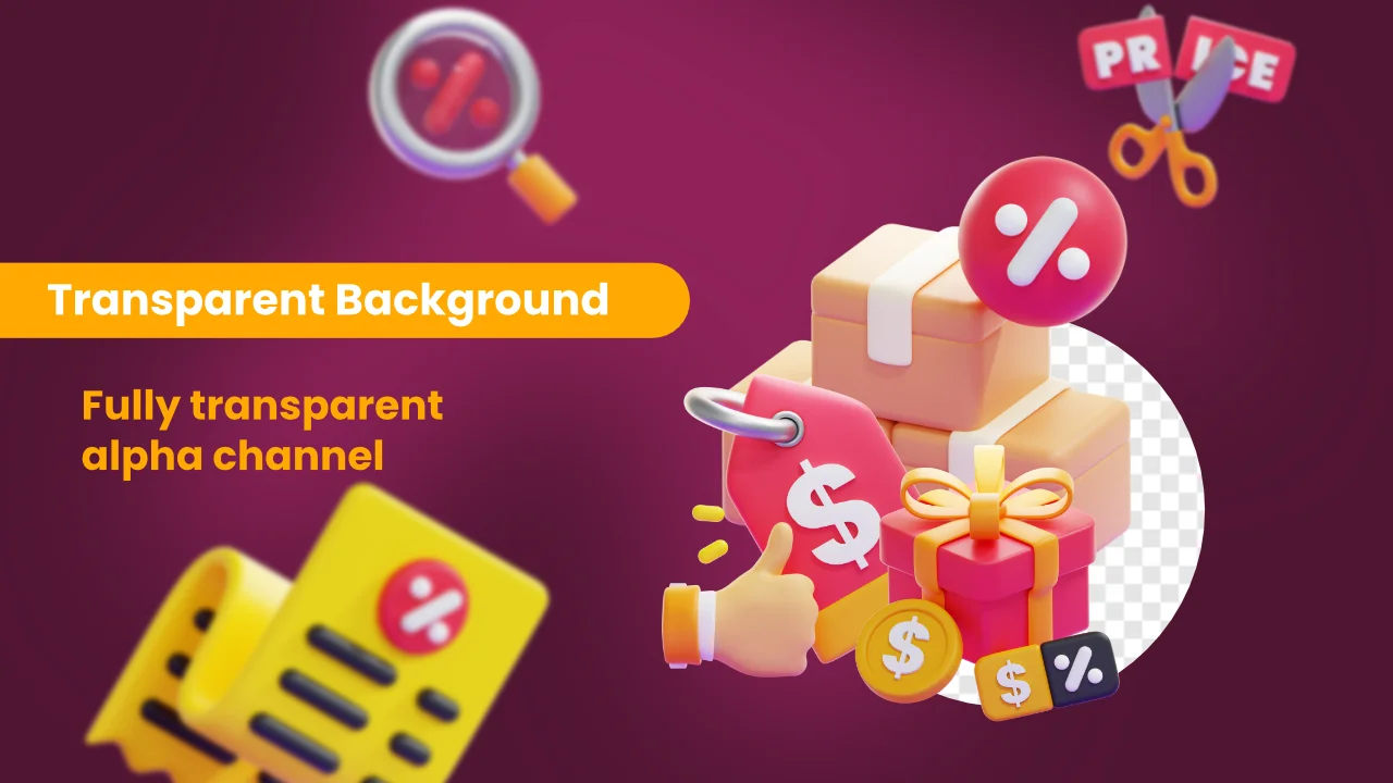 Discount & Offers 3D Icons screenshot 4