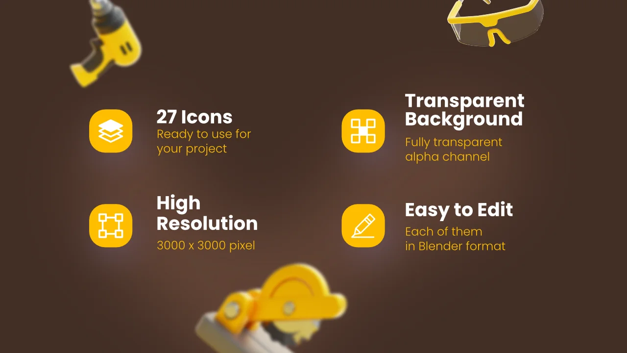 Factory & Manufacture 3D Icons screenshot 2