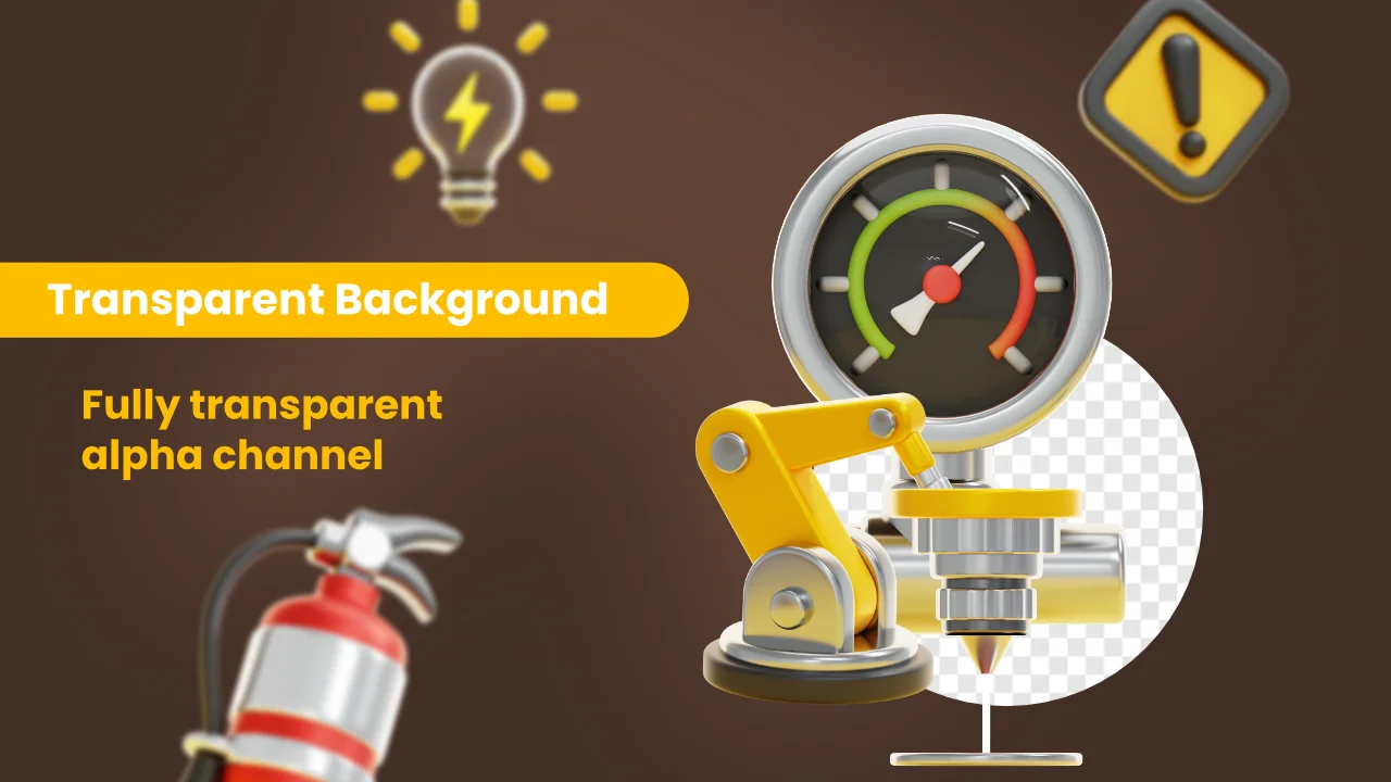 Factory & Manufacture 3D Icons screenshot 4