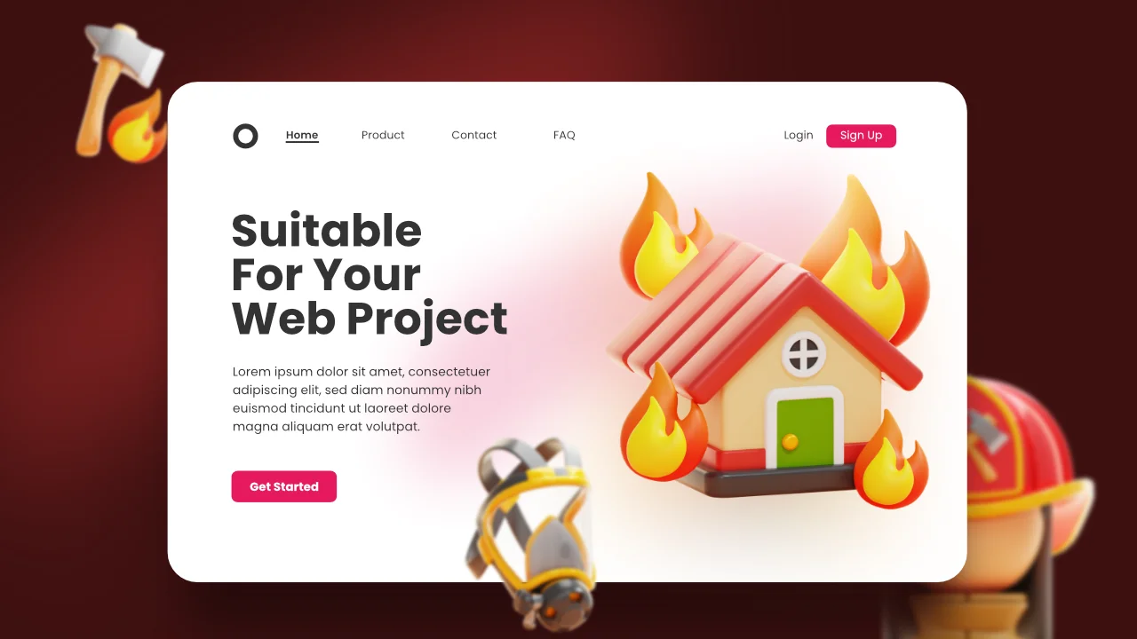 27 Fire Fighters 3D Icons screenshot 6