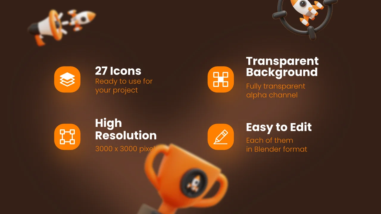 Startup 3D Icons screenshot 2