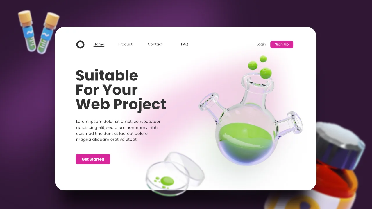 Chemical Laboratory 3D Icons screenshot 6