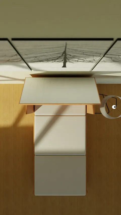 Cabinet Bed 2 - Blender 3d models